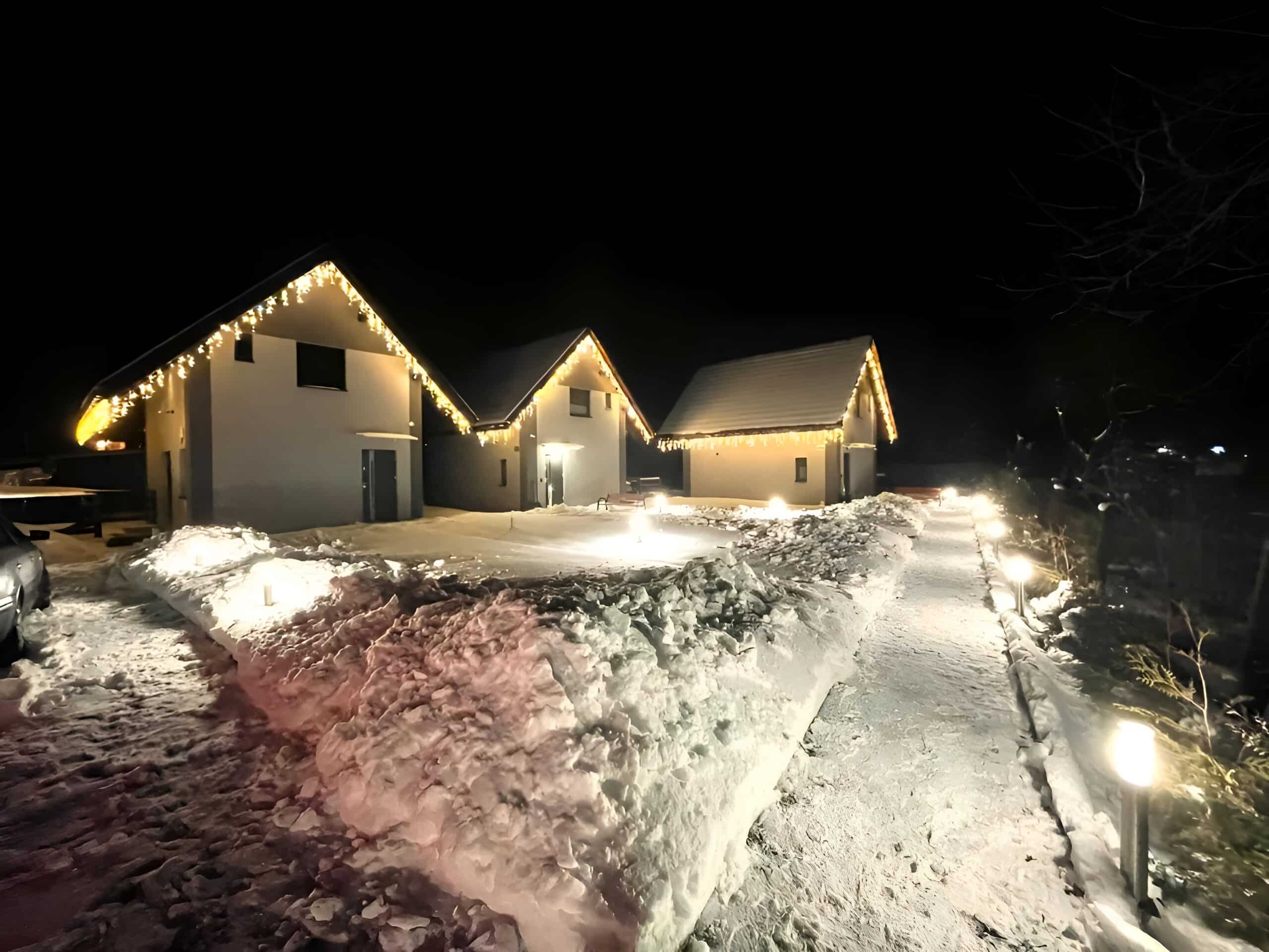 Wiślańska Dolina nocą